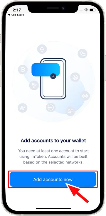 Bước 4: Chọn Thêm tài khoản (Add accounts now)